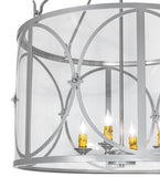 24"W Penelope 4 Lt Pendant