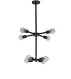 20"W Pronograde Jack 8 Lt Chandelier