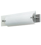 24"W Quadrato Fluted Vanity Light