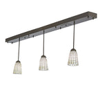72"L Terra Bone 3 Lt Island Pendant