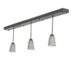 72"L Terra Bone 3 Lt Island Pendant