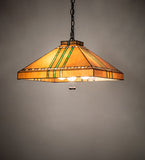 24"W Prairie Corn Pendant
