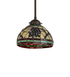 7.5"W Pinecone Pendant