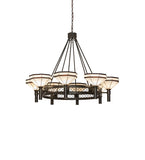 60"W Topridge 8 Lt Chandelier