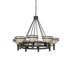 60"W Topridge 8 Lt Chandelier