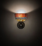 8"W Tiffany Candice Wall Sconce