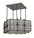 24"Sq Spalding Pendant