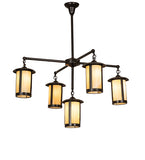42"W Fulton Prime 5 Lt Chandelier