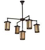 42"W Fulton Prime 5 Lt Chandelier