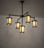42"W Fulton Prime 5 Lt Chandelier