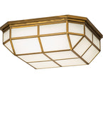 25.5"Sq Gibbon Flushmount