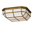 25.5"Sq Gibbon Flushmount