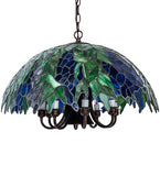 22"W Tiffany Honey Locust Pendant