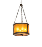22"W Smythe Craftsman Inverted Pendant