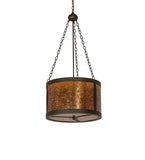 22"W Smythe Craftsman Inverted Pendant