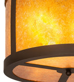 22"W Smythe Craftsman Inverted Pendant