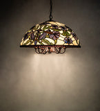 22"W Nouveau Lily Pendant