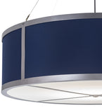 42"W Cilindro Textrene Pendant