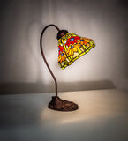 18"H Poinsettia Desk Lamp