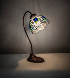 18"H Roseborder Desk Lamp