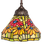 8"W Poinsettia Mini Pendant