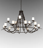 78"W Octavia 15 Lt Chandelier