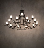78"W Octavia 15 Lt Chandelier