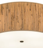 26"W Cilindro Textrene Pendant