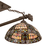 69"L Fleur-de-lis 3 Lt Oblong Pendant