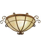 24"W Florentine Flushmount