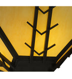 42"Sq Turk Semi-Flushmount