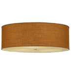 36"W Cilindro Textrene Flushmount