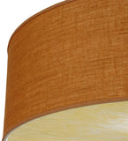 36"W Cilindro Textrene Flushmount