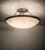 42.5"W Urban Semi-Flushmount