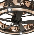 55"W Tall Pines Two Tier Chandel-Air