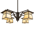 47"W Stillwater 4 Lt Chandelier