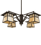 47"W Stillwater 4 Lt Chandelier