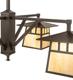47"W Stillwater 4 Lt Chandelier