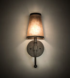 5"W Verheven Wall Sconce