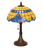 17"H Baroque Accent Lamp