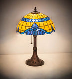 17"H Baroque Accent Lamp
