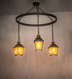 48"W Stafford 3 Lt Chandelier