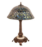 23"H Tiffany Fishscale Table Lamp