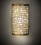 10"W Cilindro Deco Wall Sconce