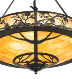 36"W Whispering Pines Inverted Pendant