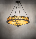 36"W Whispering Pines Inverted Pendant