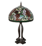 33"H Romance Rose Table Lamp