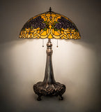 31"H Rose Bouquet Table Lamp