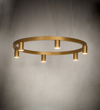 47"W Korfu 6 Lt Chandelier