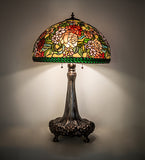 31"H Romance Rose Table Lamp